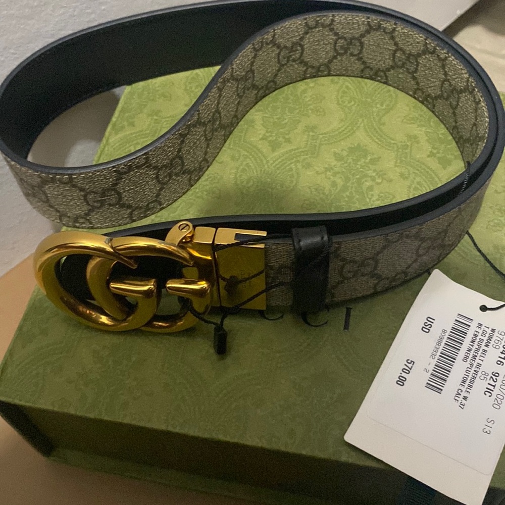 Gucci brand new newest gg belt